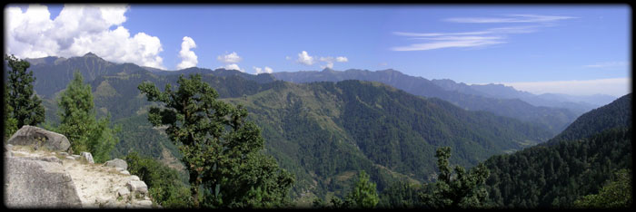 Barot Trek Panoramic view 2