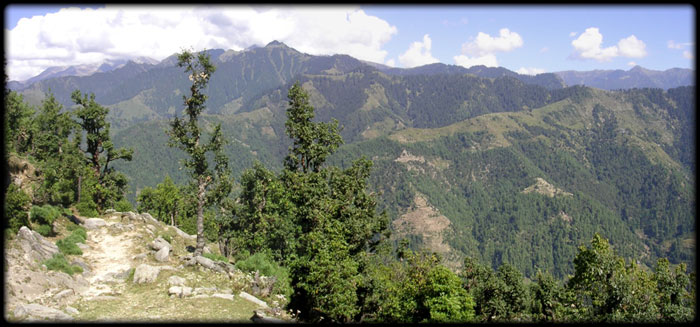 Barot Trek Panoramic view 3